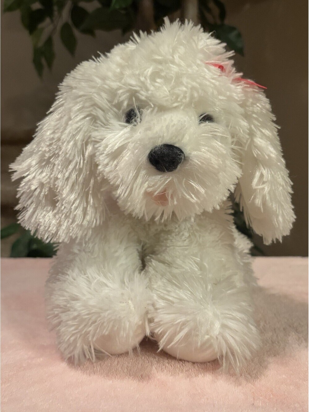 Victoria's Secret Gund Limited Edition Plush "Molly" White Shaggy Dog